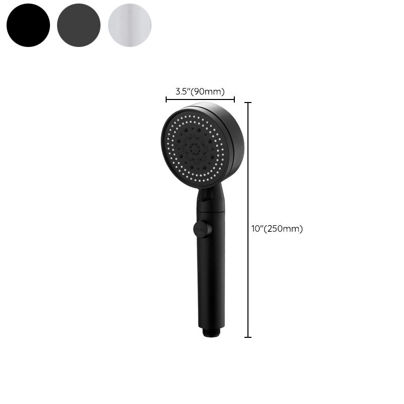 Avtoit | Modern Shower Head Adjustable Spray Pattern Round Plastic Hand Shower