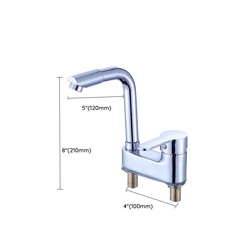 Avtoit | Deck Mounted Center Freestanding Bathtub Filler Single Handle Freestanding Faucet