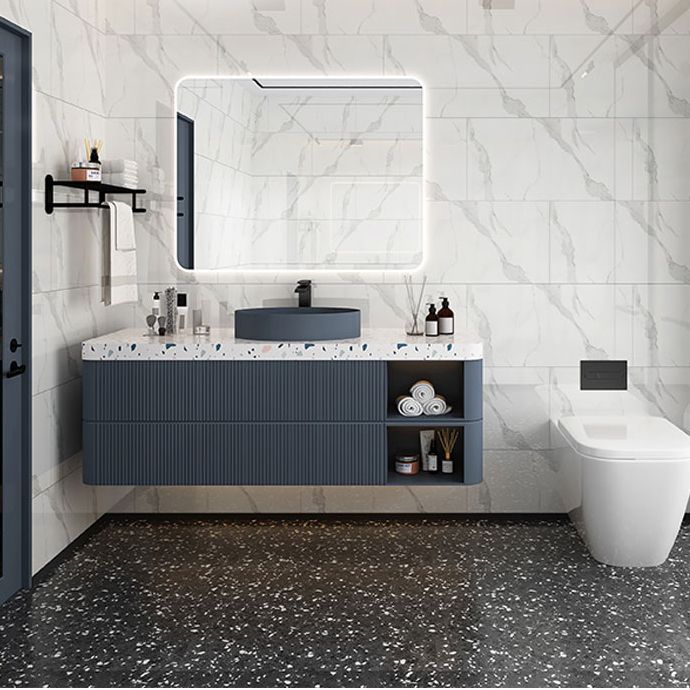 Avtoit | 12" x 24" marbling single plate waterproof backsplash wall tile for bathroom