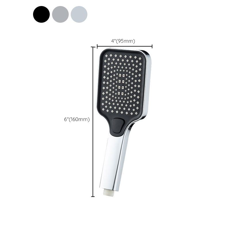 Avtoit | Rectangular Pressure Shower Head 4-Adjustable Water Flow Hand Shower