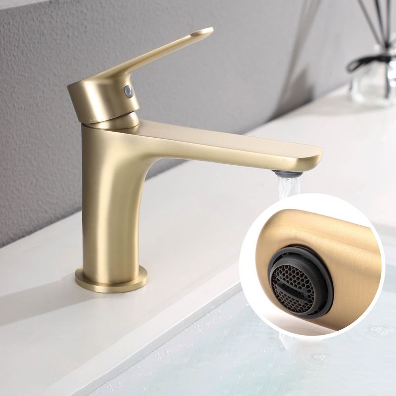Avtoit | Light Luxury Basin Faucet with Lever Handle Single Hole Bathroom Faucet