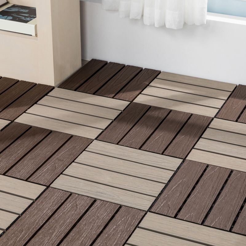 Avtoit | Outdoor Ground Board Strips Composite Waterproof Square Deck Board