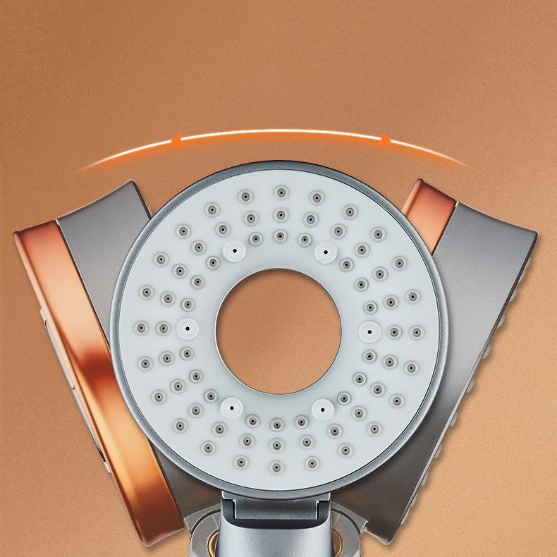 Avtoit | Reversible round shower head 3 spray types adjustable water flow handheld shower
