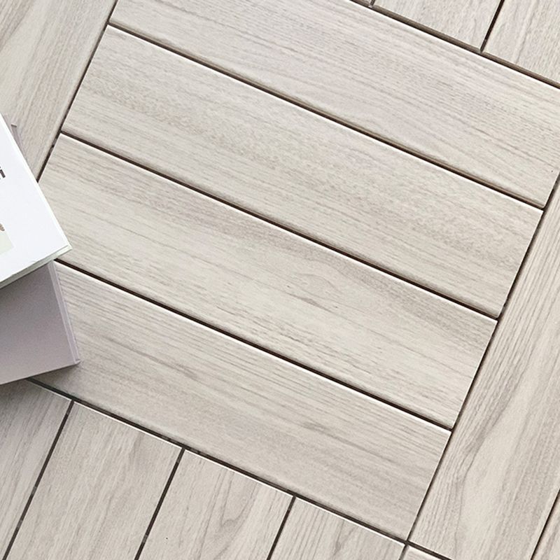 Avtoit | Ground Patio Square Stripe Composite Waterproof Deck Board