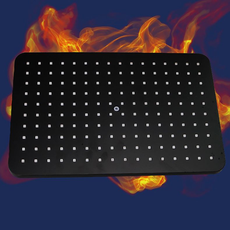 Avtoit | Modern rectangular shower head combo standard spray pattern with hand shower