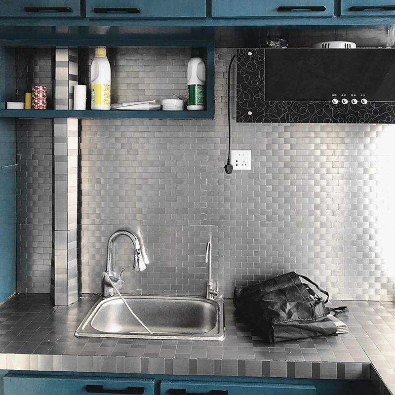 Avtoit | Square Peel & Stick Mosaic Tile Waterproof Mosaic Tiles Wallpaper