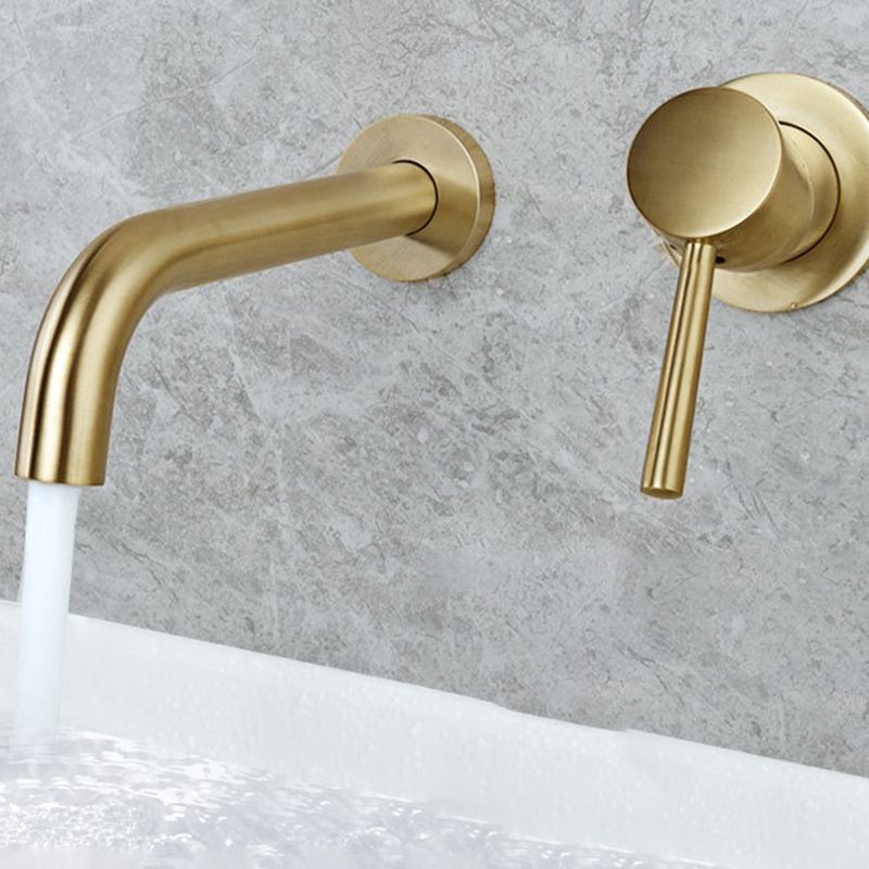 Avtoit | Industrial bathroom faucet brass lever handles 2-hole faucets wall-mounted faucet
