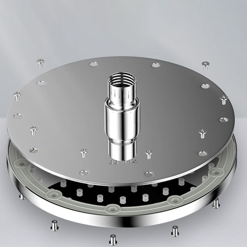 Avtoit | Contemporary Showerhead Combination Dual Showerhead Stainless Steel Wall-Mounted Showerhead