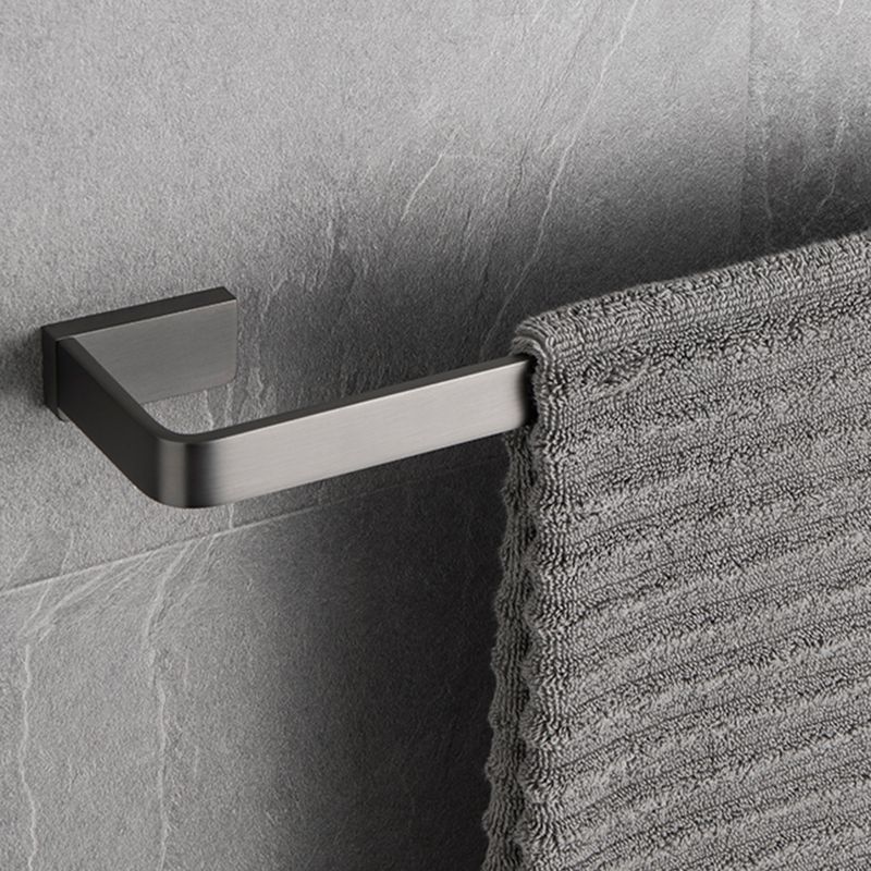 Avtoit | Gray metal modern bathroom accessories as a single piece or as a set