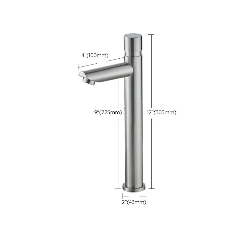 Avtoit | Modern Low Arc Basin Faucet with Single Lever Bathroom Sink Faucet