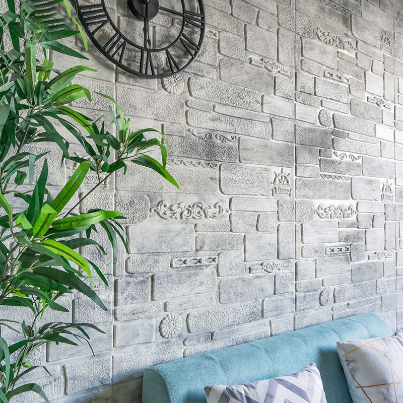 Avtoit | Modern Wall Covering Peel and Stick Brick 3D Print Waterproof Wall Panel