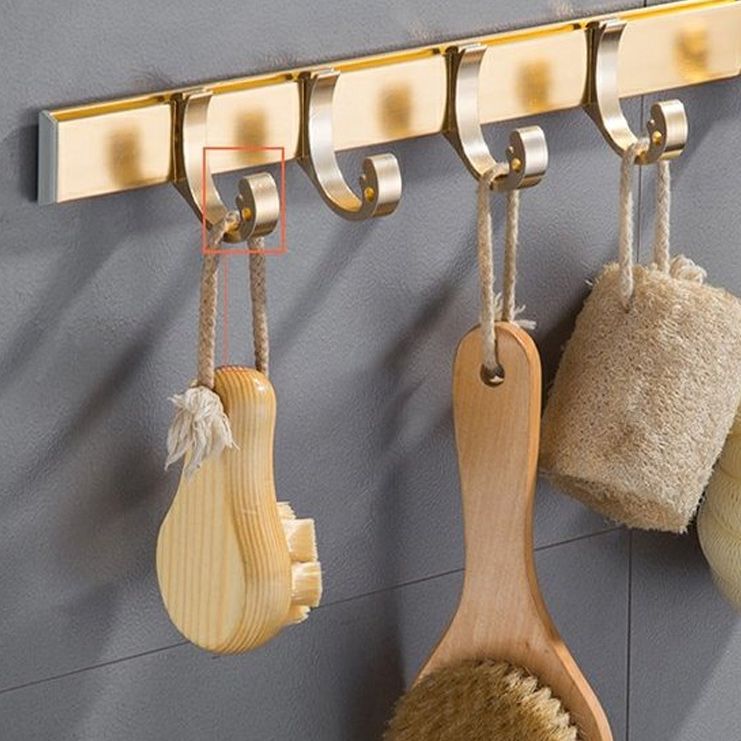 Avtoit | Gold 7-piece Bathroom Accessory Set Vintage Bathroom Accessory Set