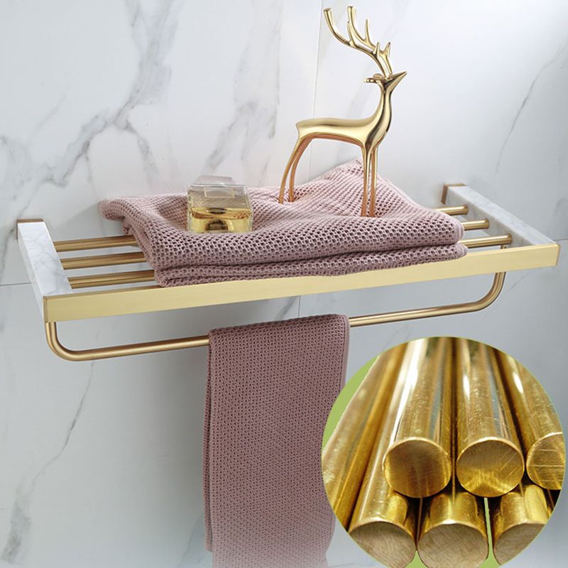 Avtoit | Polished Brass Bathroom Accessory Set Marble Bathroom Hardware