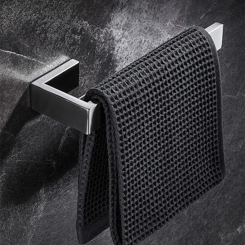 Avtoit | Stainless Steel Bathroom Set 4-Piece Modern Style Simple Bathroom Accessory Set