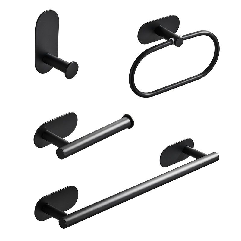 Avtoit | 4-piece traditional bathroom hardware set with towel ring/paper holder & bath towel hook