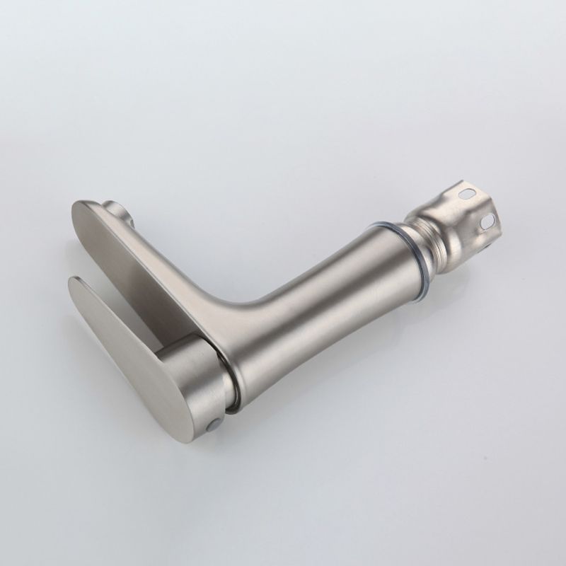 Avtoit | Round Single-Handle Bathroom Faucet Single Hole Sink Faucet in Chrome