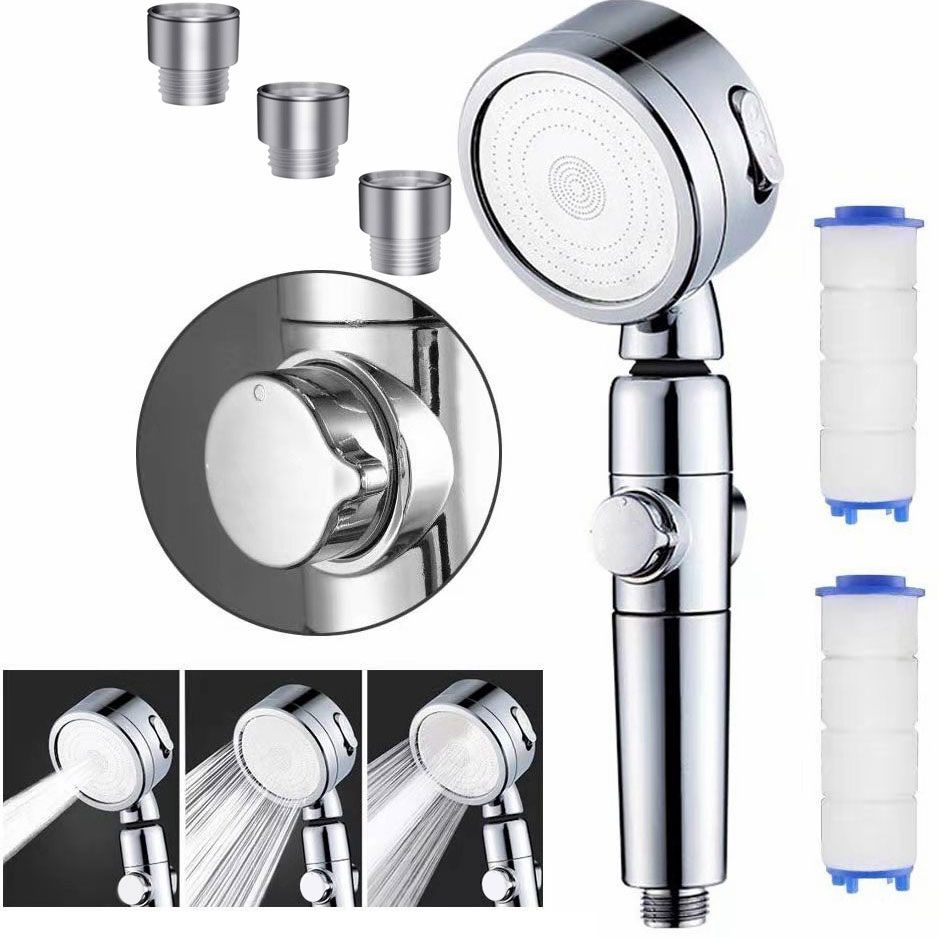 Avtoit | Modern Handheld Supercharged Showerhead Round 3 Setting Spray Head