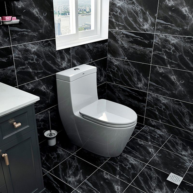 Avtoit | Peel and Stick Vinyl Floor Dark Gloss Vinyl Floor with Square Edge