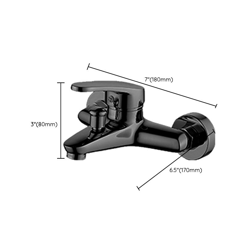 Avtoit | Contemporary Bath Filler Trim Wall Mounted Fixed Bath Fitting