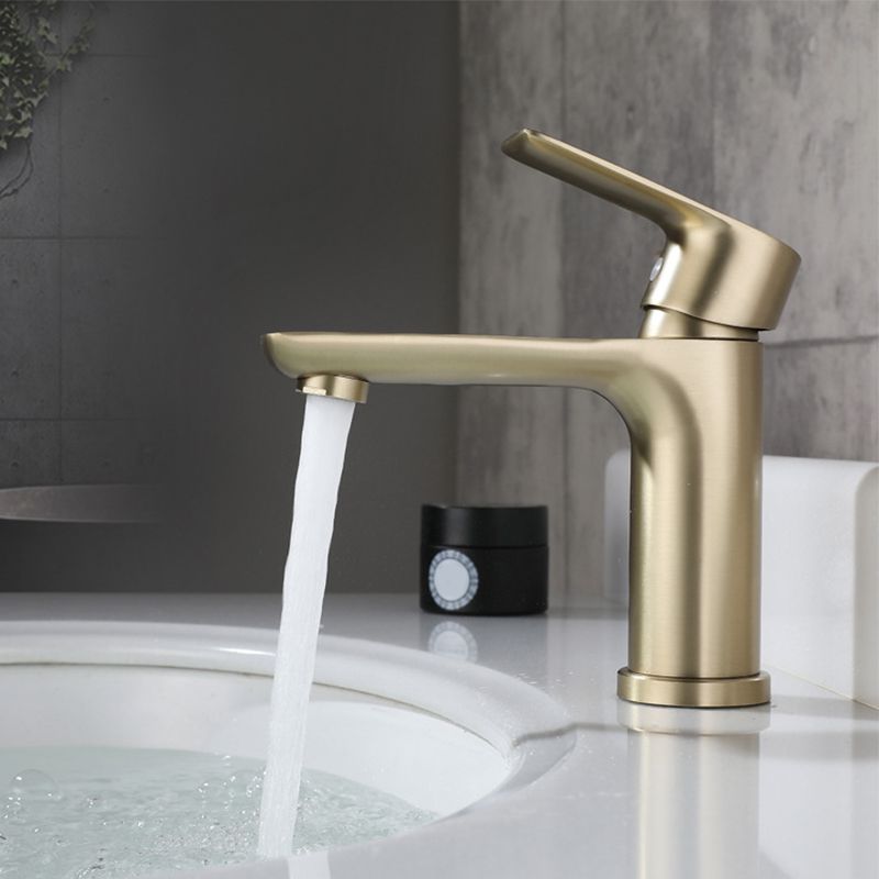Avtoit | Modern Brass Sink Faucet Single Hole Bathroom Faucet Lever Handle Tap