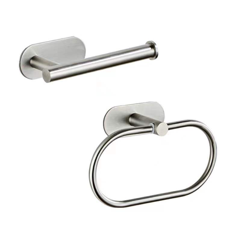 Avtoit | Metal Bathroom Set 4-piece Modern Style Bathroom Fixtures Set
