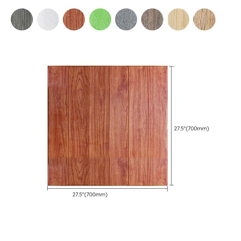 Avtoit | Modern Imitation Wood Grain Wall Access Panel Peel-and-Stick Foam Back Panel