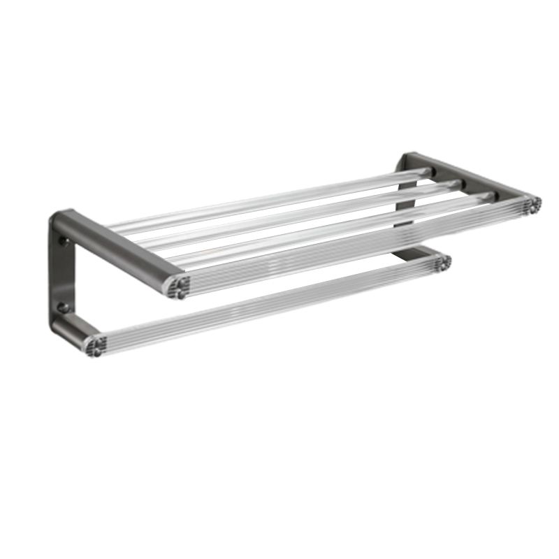 Avtoit | Modern Bathroom Set Gray Towel Rack Bathroom Shelf Bathroom Accessories Set