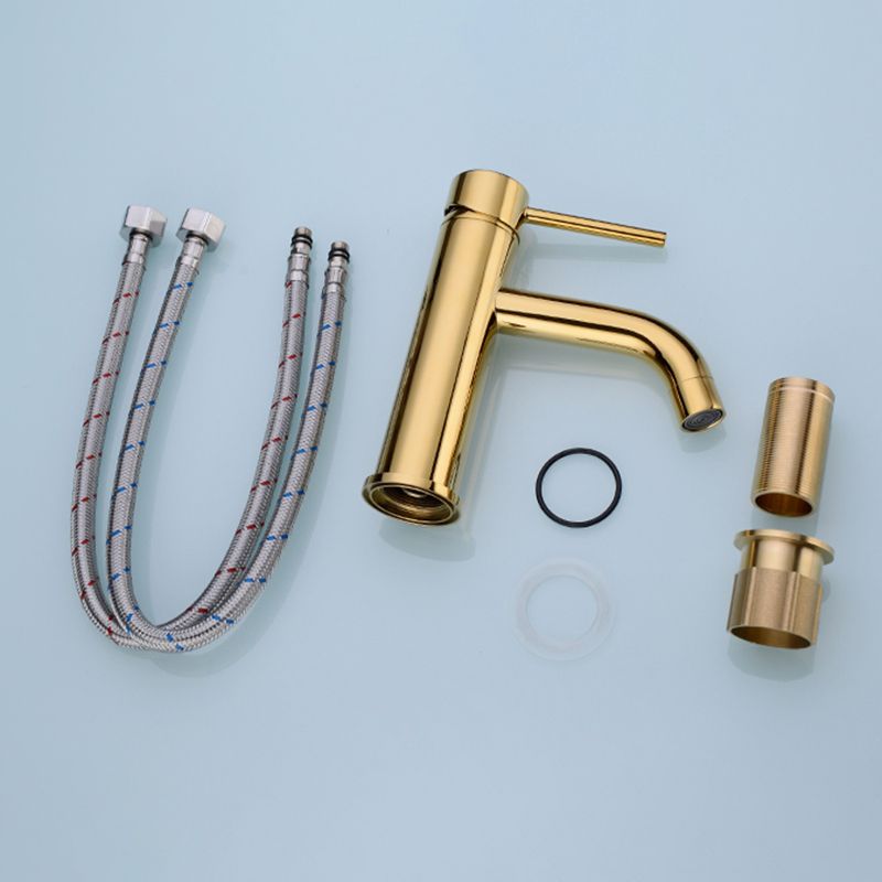 Avtoit | Modern 1-Hand Basin Faucet Gold Brushed Sink Faucet Brass