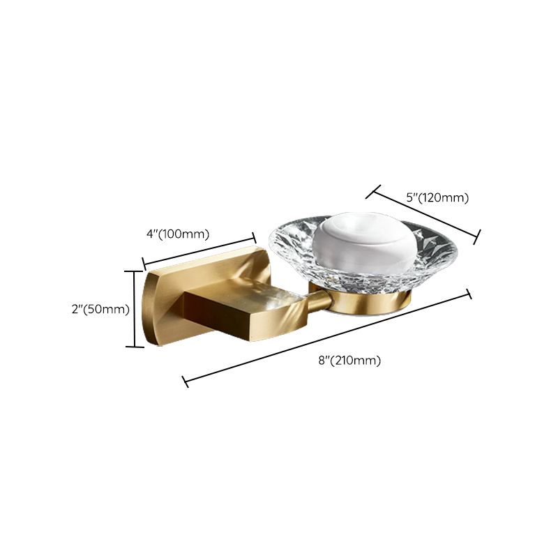 Avtoit | Traditional Golden Bath Accessories Set Brass Bathroom Accessories Kit