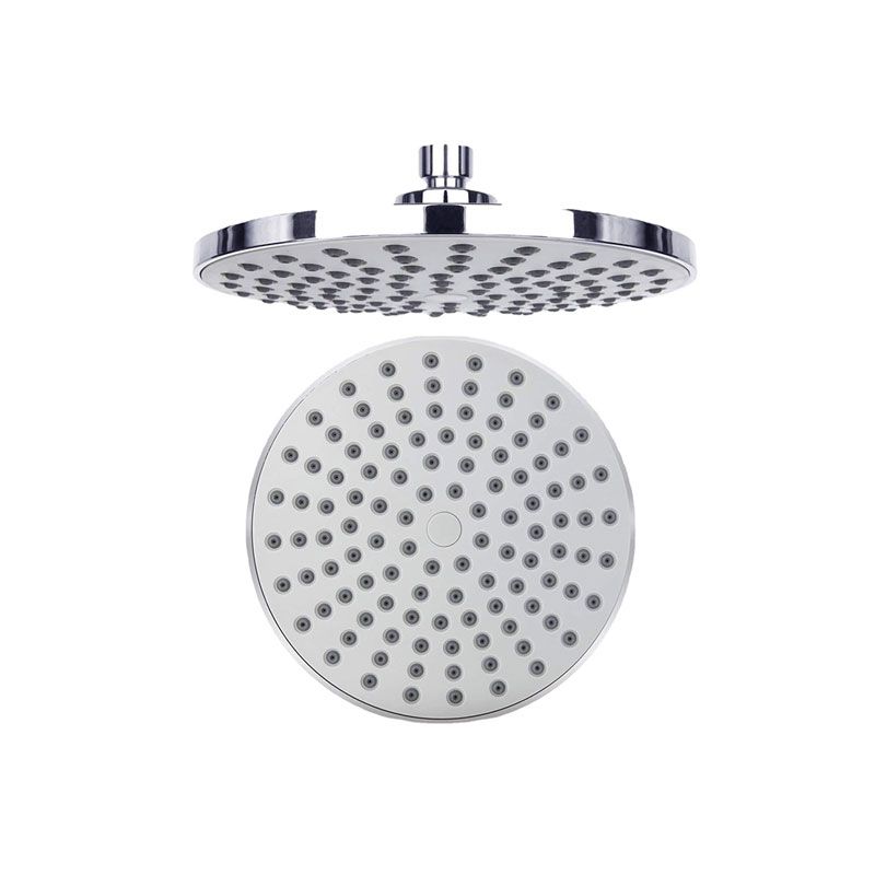 Avtoit | Contemporary Fest Shower Head Round Shower Head Combo in Silver