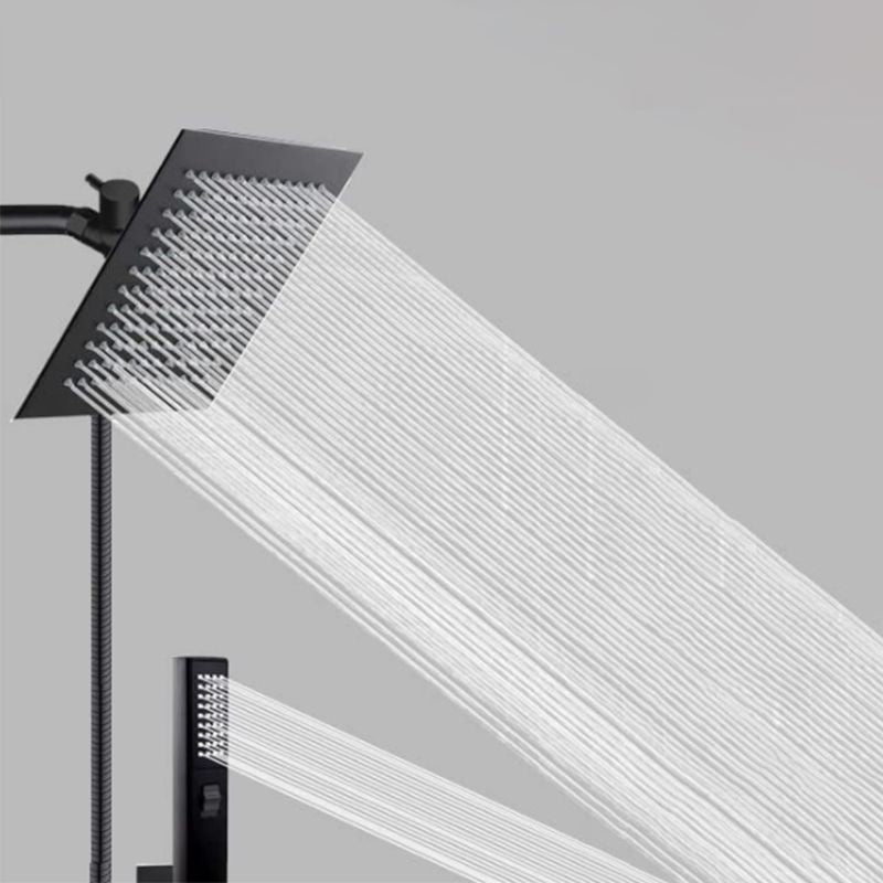 Avtoit | Traditional Square Dual Shower Heads Metal Wall Mounted Dual Shower Heads