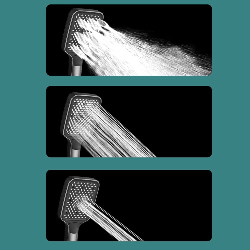 Avtoit | Push-button shower system wall mounting hand shower square shower system with shower hose