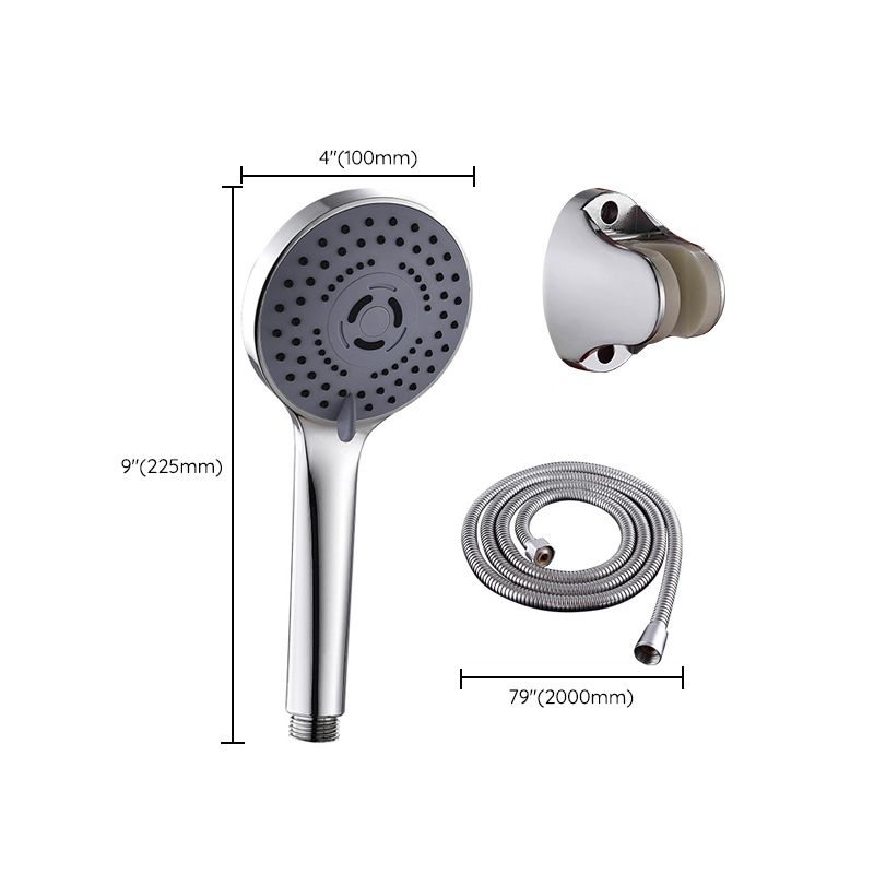 Avtoit | Round Shower Head Plastic Shower Head with Adjustable Spray Pattern