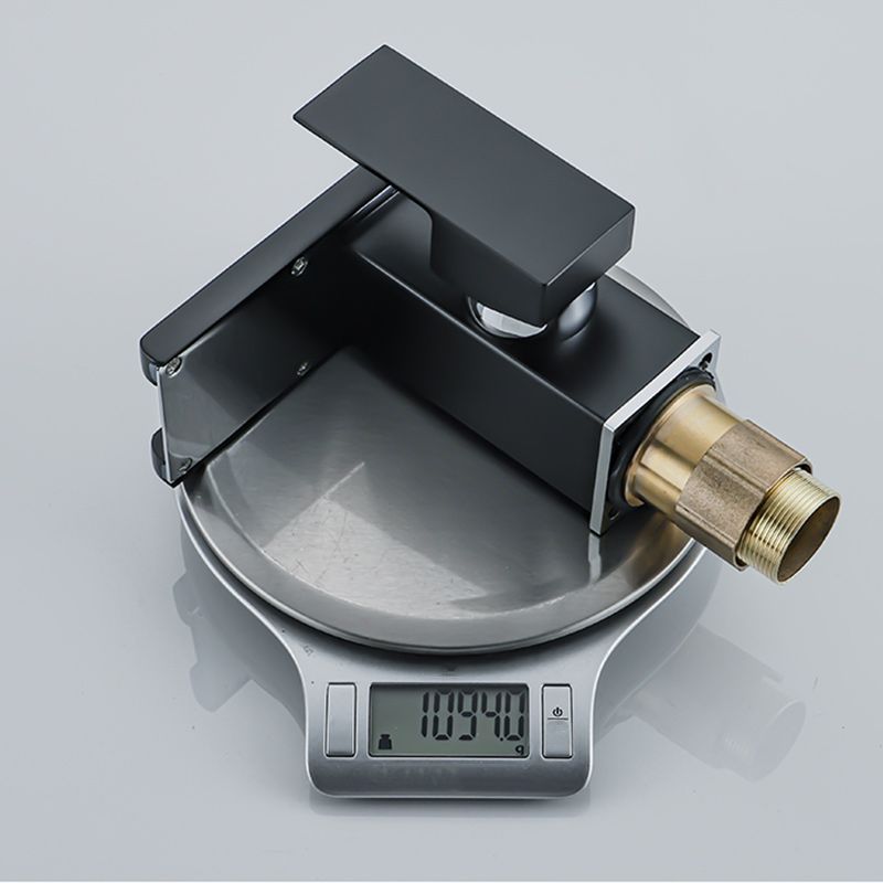 Avtoit | Waterfall basin mixer tap square lever handle with LED three-color light