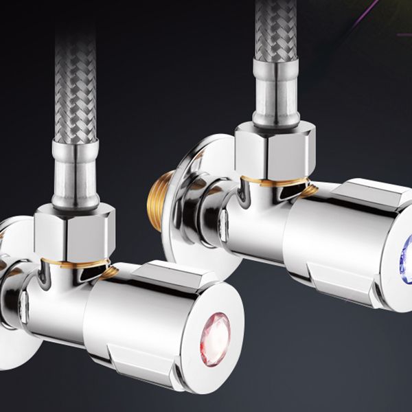 Avtoit | Circular 2-Handle Bathroom Faucet Contemporary Brass Sink Faucet