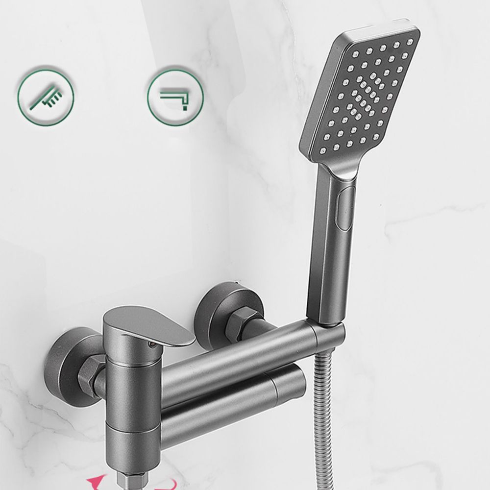 Avtoit | Wall-mounted metal bathtub faucet low arch single lever bathtub faucet trim