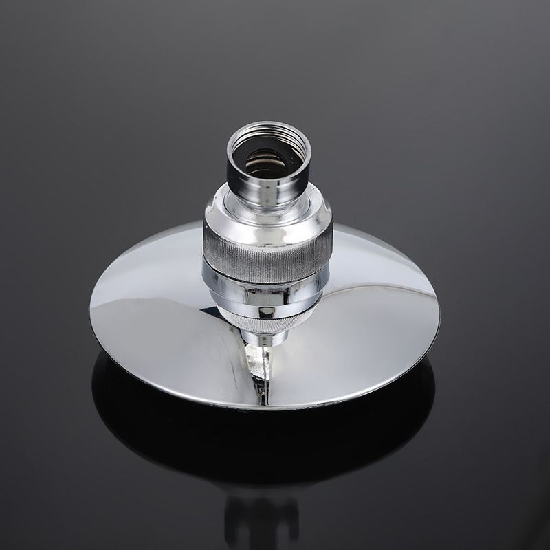 Avtoit | Round Shape Shower Head Modern Swiveling Wall Mounted Fixed Shower Head
