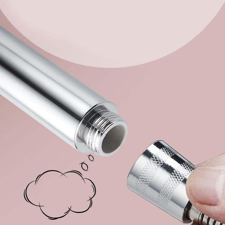 Avtoit | Contemporary Shower Head Combination Handheld Shower Plastic Wall Mounted Silver Shower Head