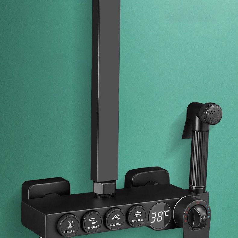 Avtoit | Modern adjustable water flow shower faucet shower hose shower system on the wall
