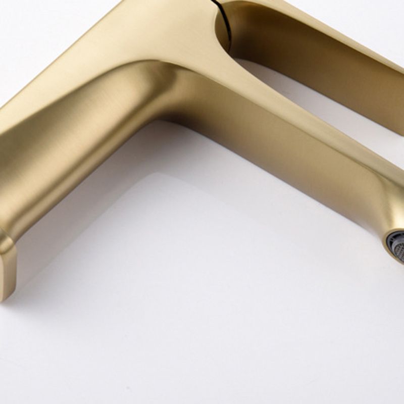 Avtoit | Modern Bathroom Faucet Brass Deep Curve Lever Handle with Faucet Hose