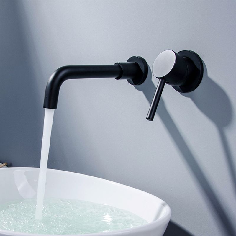 Avtoit | Industrial bathroom faucet brass lever handles 2-hole faucets wall-mounted faucet