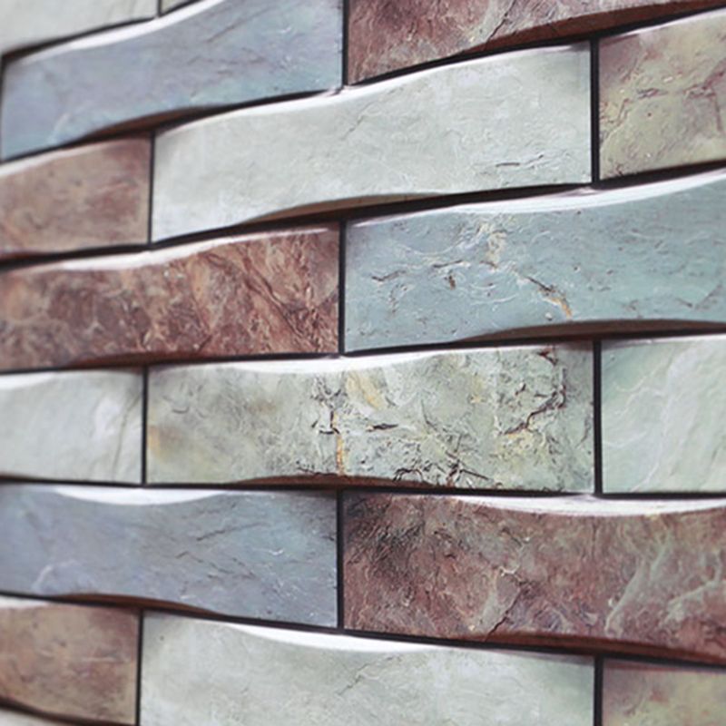 Avtoit | Modern PVC Field Tile/Single Tile Rectangular Peel and Stick Wall Tile