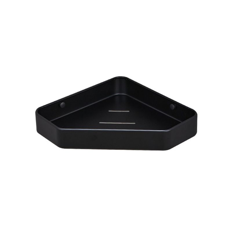 Avtoit | Modern Bathroom Accessory Set Matte Black/Grey Bathroom Shelf/Towel Holder & Paper Holder
