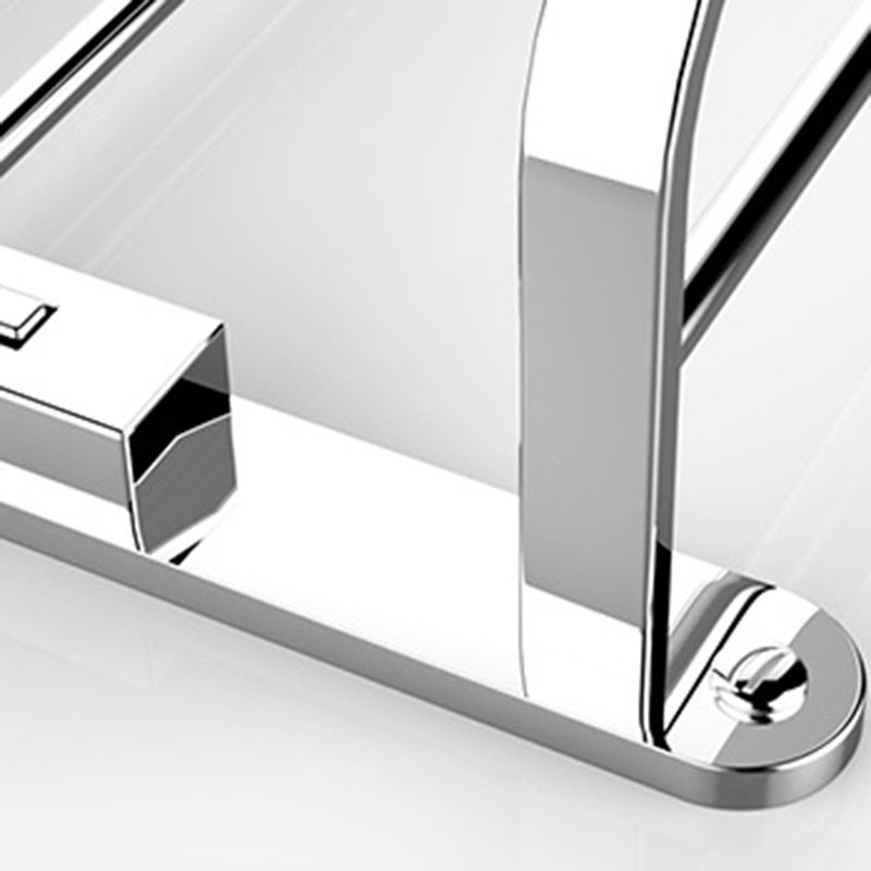 Avtoit | Chrome Modern Bathroom Hardware Set Stainless Steel Towel Hook/Towel Rail & Bathroom Shelf