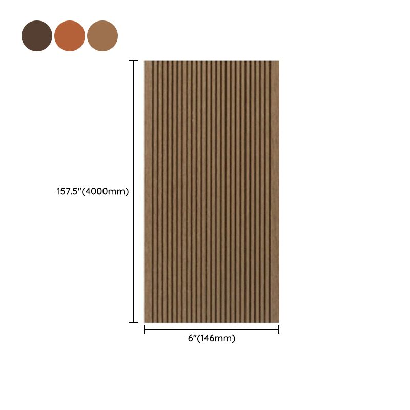 Avtoit | Outdoor Wood Decking Waterproof Striped Pattern Floorboard