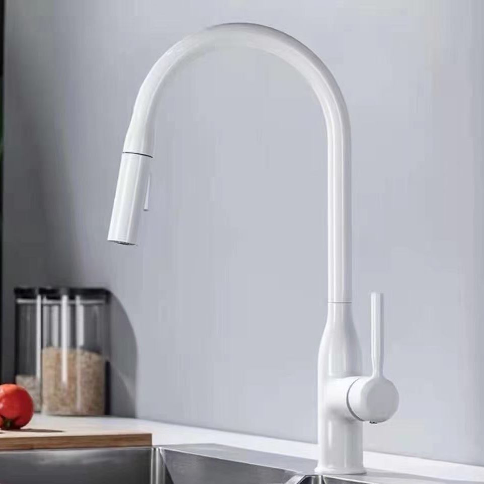 Avtoit | Modern Pull-down Water Filler Single Handle High Arc Kitchen Faucet