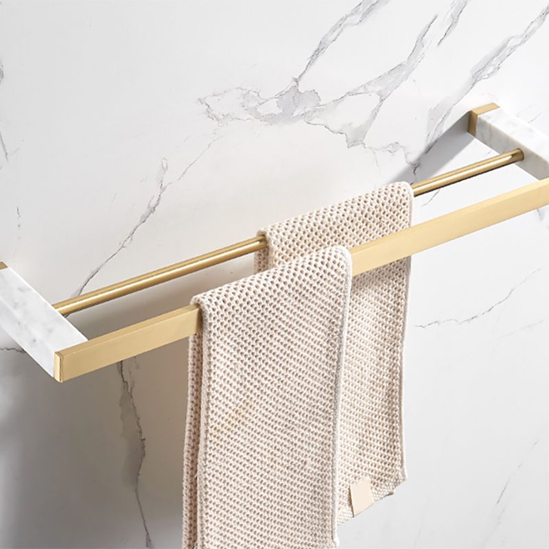 Avtoit | Metal and Marble Bathroom Accessory Single or in Set in Gold