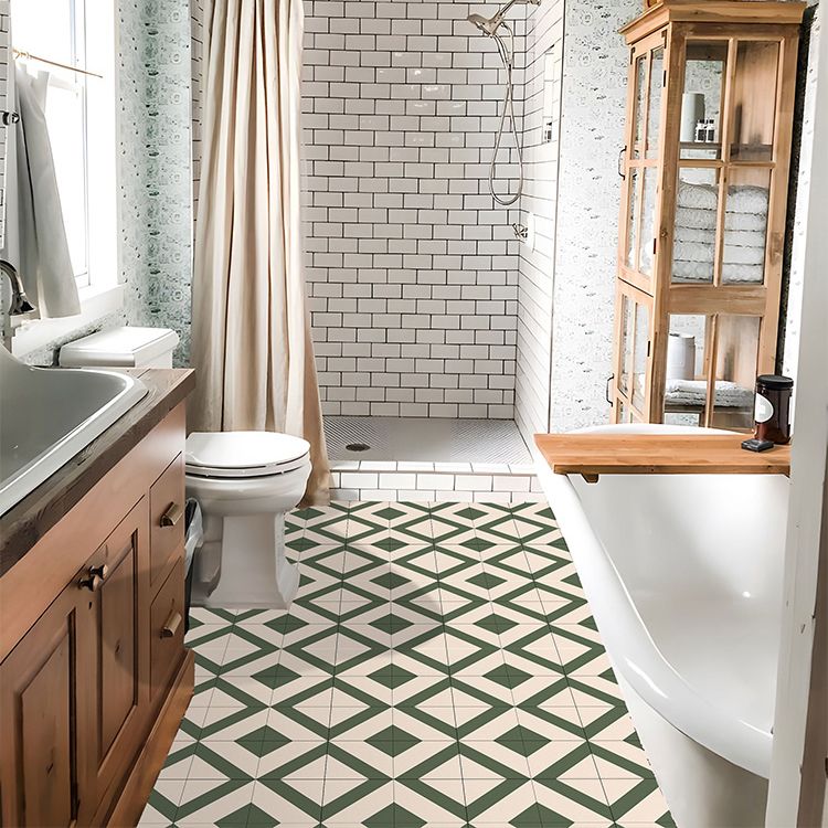 Avtoit | PVC Peel and Stick Wall Tile Square Single Tile Wallpaper with Slip Resistance