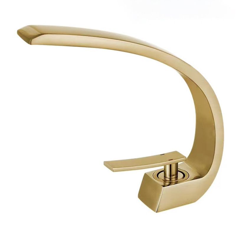 Avtoit | 17 cm High Basin Faucet Luxury 1 Hole Basin Faucet Cubic Bathroom Faucet