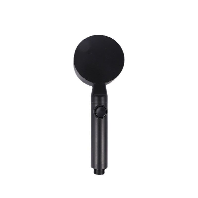 Avtoit | Metal Black Shower Head Self-Cleaning Standard Round Hand Shower